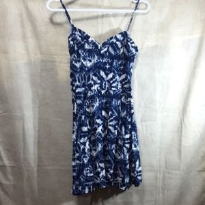 Aeropostale Pattern Navy dress